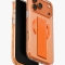 Uniq для iPhone 17 Pro Max чехол Heldro Air with FlexGrip Volt Orange (MagSafe)
