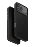Uniq для iPhone 17 Pro Max чехол KEVA EDGE Full Kevlar Carbon Black (MagSafe)