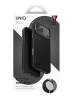 Uniq для iPhone 17 Pro Max чехол KEVA EDGE Full Kevlar Carbon Black (MagSafe)