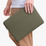 Uniq для ноутбуков 13"/14" чехол Cyprus Ridge Edition Neoprene Laptop sleeve Dark Sage Green
