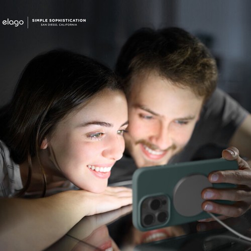 Чехол Elago MagSafe Soft Silicone для iPhone 13 Pro Max, Mint