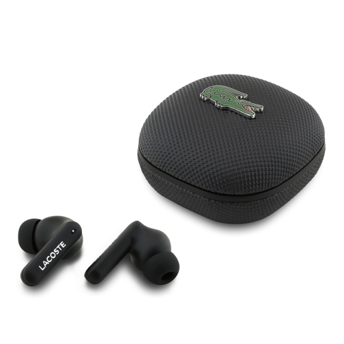 Lacoste наушники беспроводные TWS ANC/ENC Meshed PVC Iconic (TP103 Pro) Black