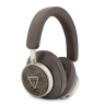 (Уценка) Guess наушники беспроводные накладные Bluetooth HP ENC PU 4G with Triangle Diamond Logo Brown