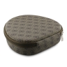 (Уценка) Guess наушники беспроводные накладные Bluetooth HP ENC PU 4G with Triangle Diamond Logo Brown