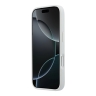 Lacoste для iPhone 17 Pro Max чехол PVC Lacquer Metal logo Hard Light Grey (MagSafe)