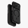 Uniq для iPhone 18 Pro/17 Pro чехол Combat Carbon Black (MagSafe)