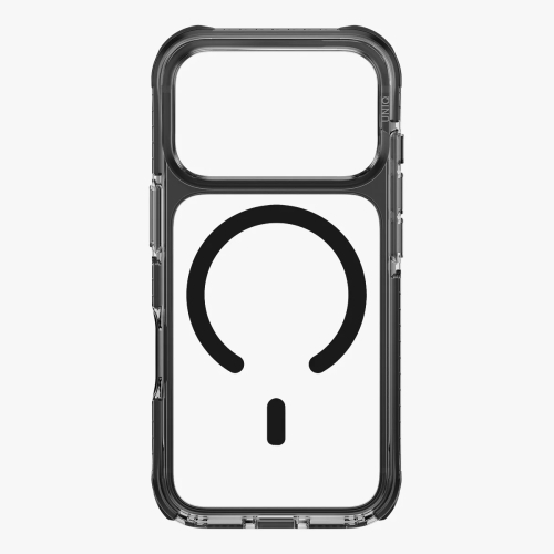 Uniq для iPhone 18 Pro/17 Pro чехол Combat Carbon Black (MagSafe)