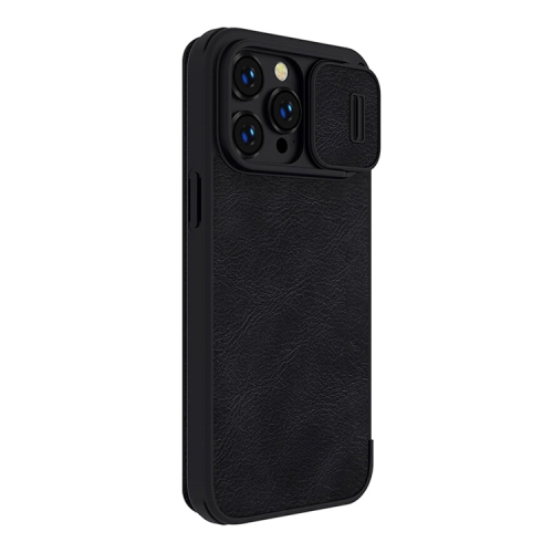 Чехол Nillkin Qin Pro для iPhone 14 Pro Max, черный