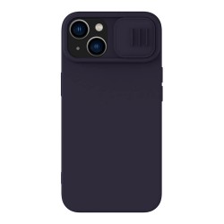 Чехол Nillkin CamShield Silky Silicone для iPhone 14 Plus, Dark Purple