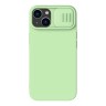 Чехол Nillkin CamShield Silky Silicone для iPhone 14 Plus, Mint Green