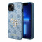 Чехол Guess 4G Big metal logo Hard для iPhone 14, голубой
