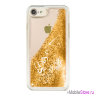 Чехол Guess Glitter для iPhone 7/8/SE 2020, золотой