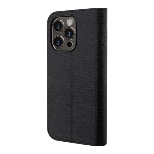 Чехол Lagerfeld PU Saffiano NFT Karl & Choupette Booktype для iPhone 13 Pro Max, черный