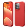 Elago для iPhone 15 Pro чехол Soft silicone (Liquid) Red
