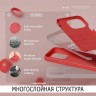 Elago для iPhone 15 Pro чехол Soft silicone (Liquid) Red