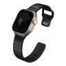 Uniq для Apple Watch 49/45/44/42 mm ремешок STRIDE FKM Rubber Black