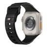 Uniq для Apple Watch 49/45/44/42 mm ремешок STRIDE FKM Rubber Black