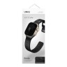 Uniq для Apple Watch 49/45/44/42 mm ремешок STRIDE FKM Rubber Black