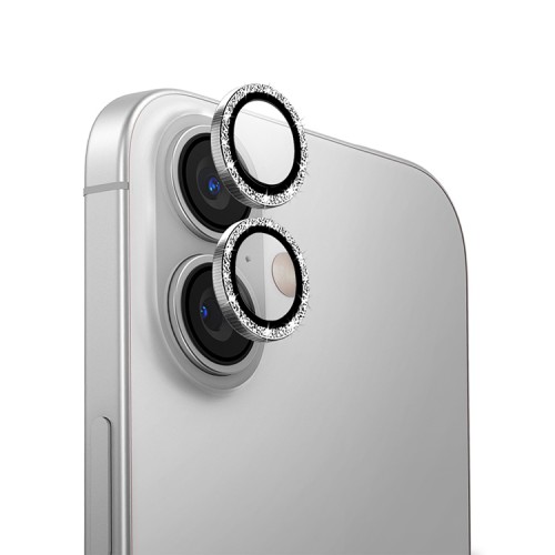 Uniq стекло для iPhone 16/16 Plus OPTIX Camera Lens AluGuard White Shimmer