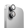 Uniq стекло для iPhone 16/16 Plus OPTIX Camera Lens AluGuard White Shimmer