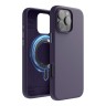 Elago для iPhone 16 Pro Max чехол Soft silicone (Liquid) Deep Purple (MagSafe)