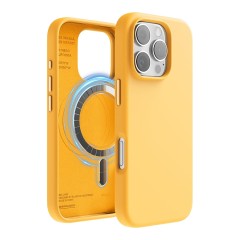 Elago для iPhone 16 Pro чехол Soft silicone (Liquid) Sunshine (MagSafe)