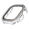 Uniq для Apple Watch 49 mm чехол VOUTE with 9H Tempered Glass Titanium Silver