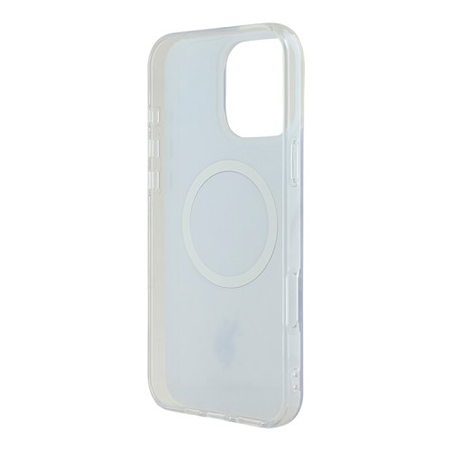 U.S. Polo для iPhone 16 Pro Max чехол PC/TPU Double Horse logo and Ring Hard Blue (MagSafe)