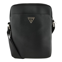 Guess для планшетов 8" сумка PU Grained leather Bag with Triangle metal logo Black