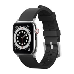 Ремешок Elago Premium Rubber для Apple Watch 42-41-40 mm, черный