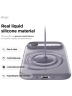 Elago для iPhone Air чехол Magnetic Silicone Deep Lavender (MagSafe)