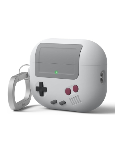 Elago для AirPods Pro 3 чехол Unique AW5 Game console Hang case Light Grey