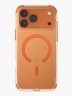 Uniq для iPhone 17 Pro Max чехол Lifepro Xtreme AF Frost Clear/Volt Orange (MagSafe)