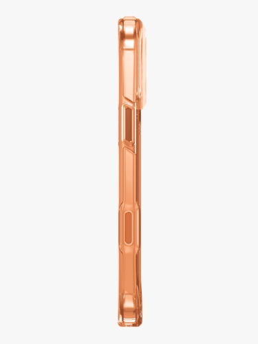 Uniq для iPhone 17 Pro Max чехол Lifepro Xtreme AF Frost Clear/Volt Orange (MagSafe)