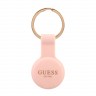 Guess Liquid silicone with ring для AirTag, розовый GUATSGEP