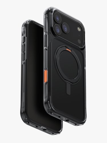 Uniq для iPhone 17 Pro Max чехол Swivix with 360-Rotating stand Carbon Black (Magsafe)