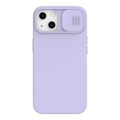 Чехол Nillkin CamShield Silky Magnetic Silicone для iPhone 13, фиолетовый
