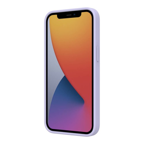 Чехол Nillkin CamShield Silky Magnetic Silicone для iPhone 13, фиолетовый