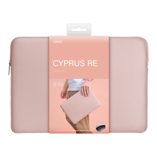 Uniq для ноутбуков 13"/14" чехол Cyprus Ridge Edition Neoprene Laptop sleeve Sugar Pink