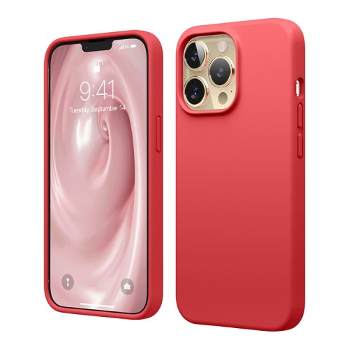 Чехол Elago Soft Silicone для iPhone 13 Pro Max, красный