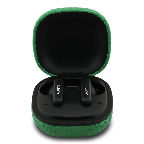 Lacoste наушники беспроводные TWS ANC/ENC Meshed PVC Iconic (TP103 Pro) Estragon Green