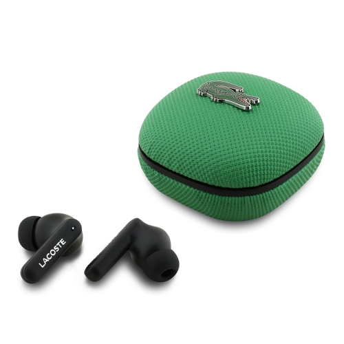 Lacoste наушники беспроводные TWS ANC/ENC Meshed PVC Iconic (TP103 Pro) Estragon Green