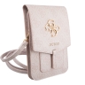 (Уценка) Сумка Guess Wallet Bag 4G Big metal logo для смартфонов, розовая