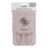 (Уценка) Сумка Guess Wallet Bag 4G Big metal logo для смартфонов, розовая