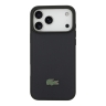 Lacoste для iPhone 17 Pro Max чехол PVC Lacquer Metal logo Hard Marine (MagSafe)