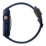 Чехол с ремешком Uniq Monos для Apple Watch 45/44 мм, синий