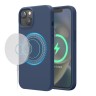 Чехол Elago MagSafe Soft Silicone для iPhone 14 Plus, синий
