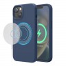 Чехол Elago MagSafe Soft Silicone для iPhone 14 Plus, синий
