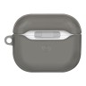 Чехол Uniq Glase с карабином для AirPods 3 (2021), Smoke grey