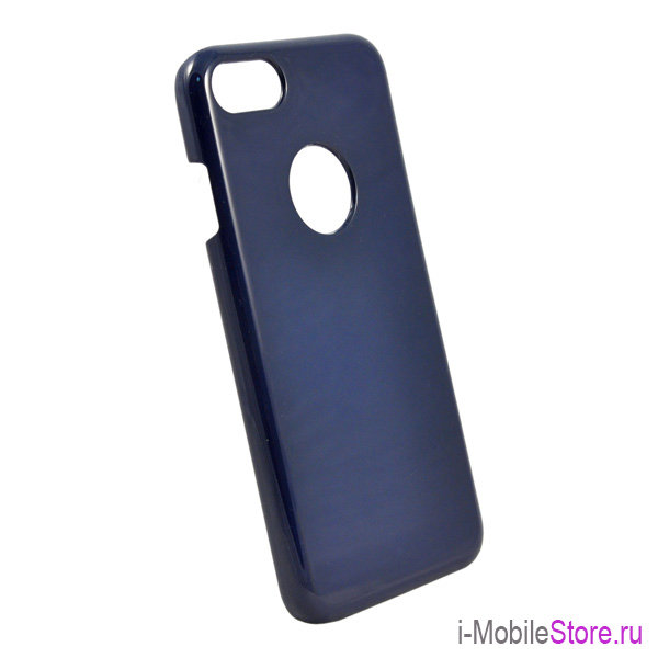Чехол iCover Glossy Hole для iPhone 7/8/SE 2020, синий